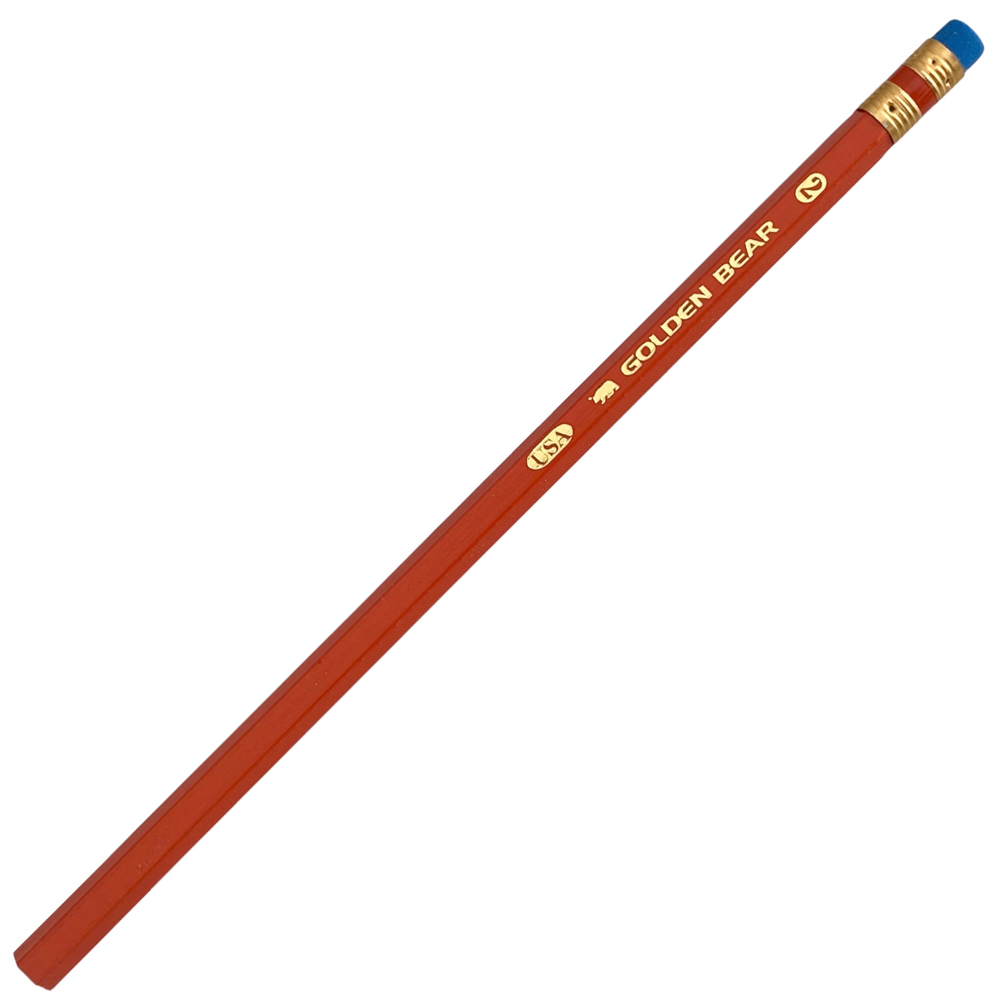 Lápiz Golden Bear N.2 Naranja. Palomino