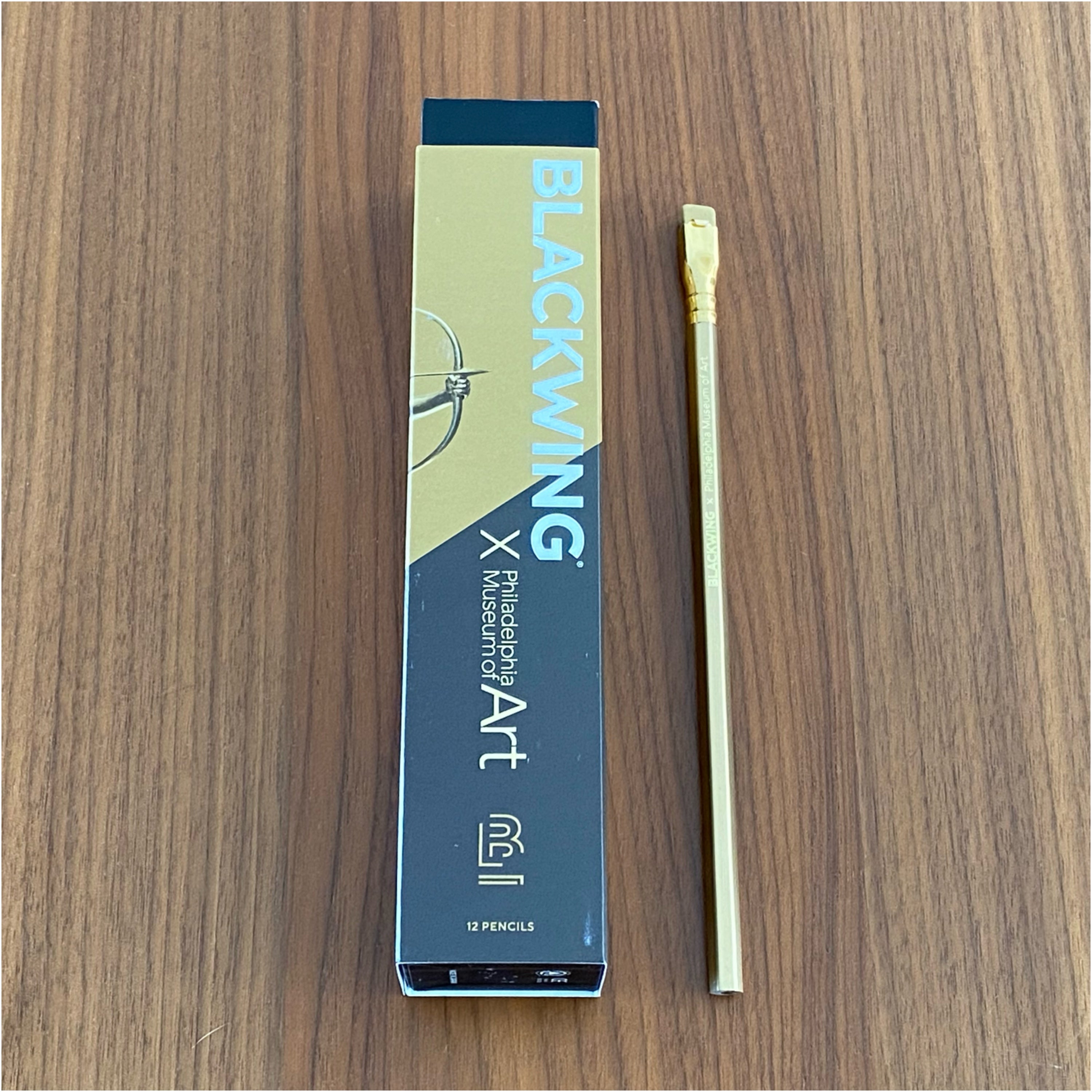 Lápiz Blackwing x Philadelphia Museum + caja original (1 lápiz)