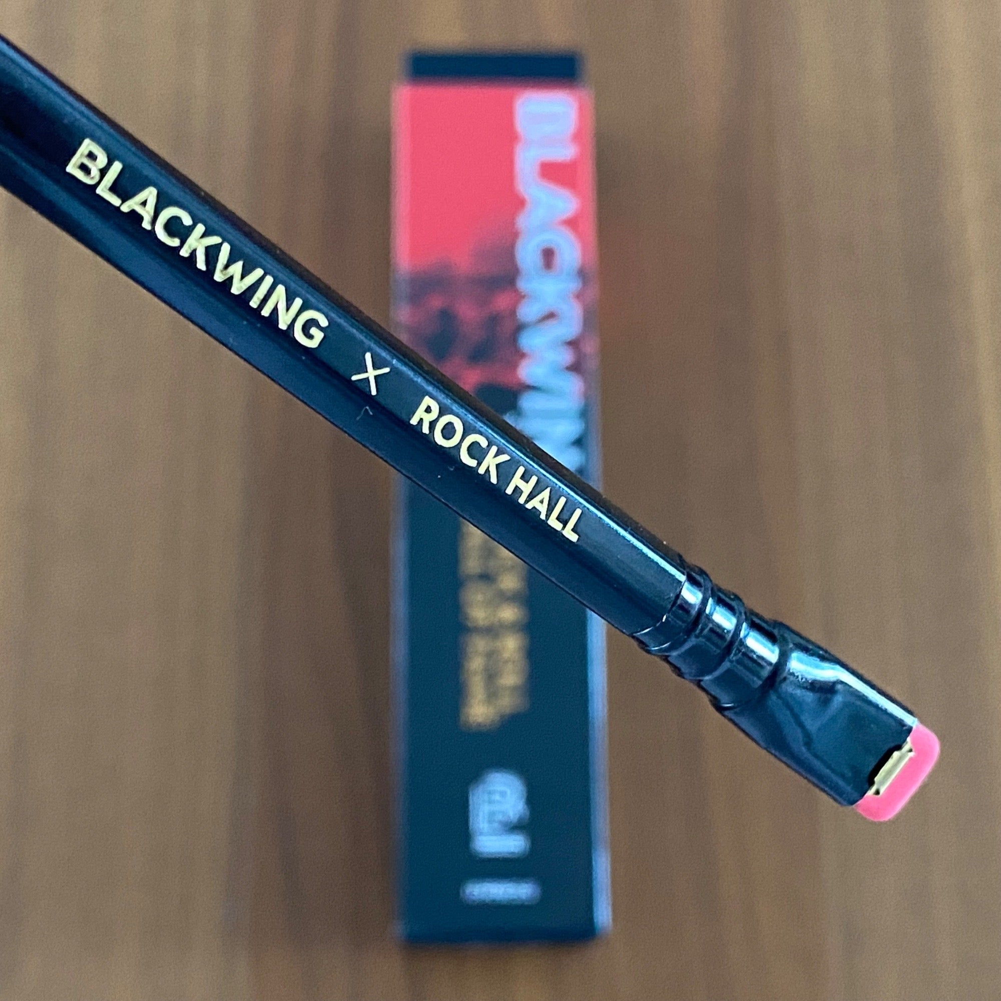Lápiz Blackwing x Rock Hall 2021 + caja original (1 lápiz)