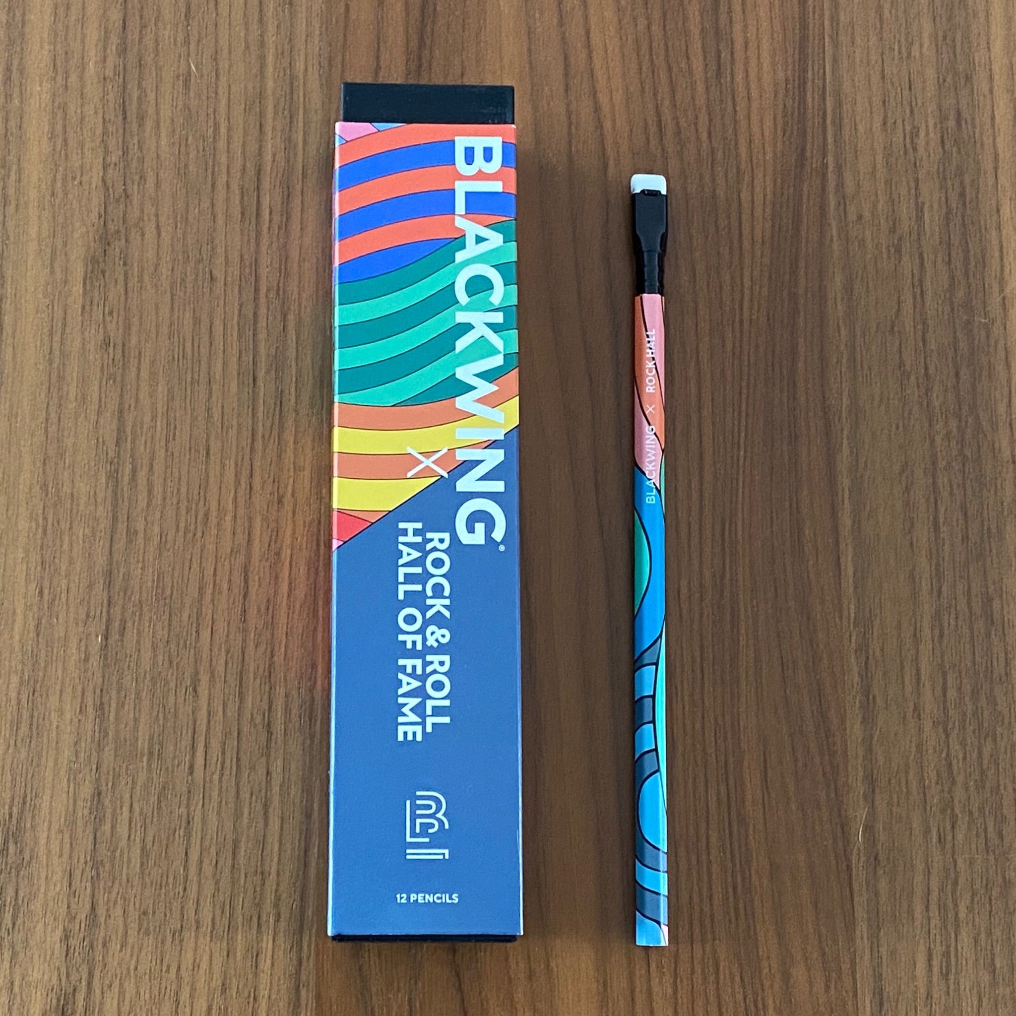 Lápiz Blackwing x Rock Hall 2022 + caja original (1 lápiz)