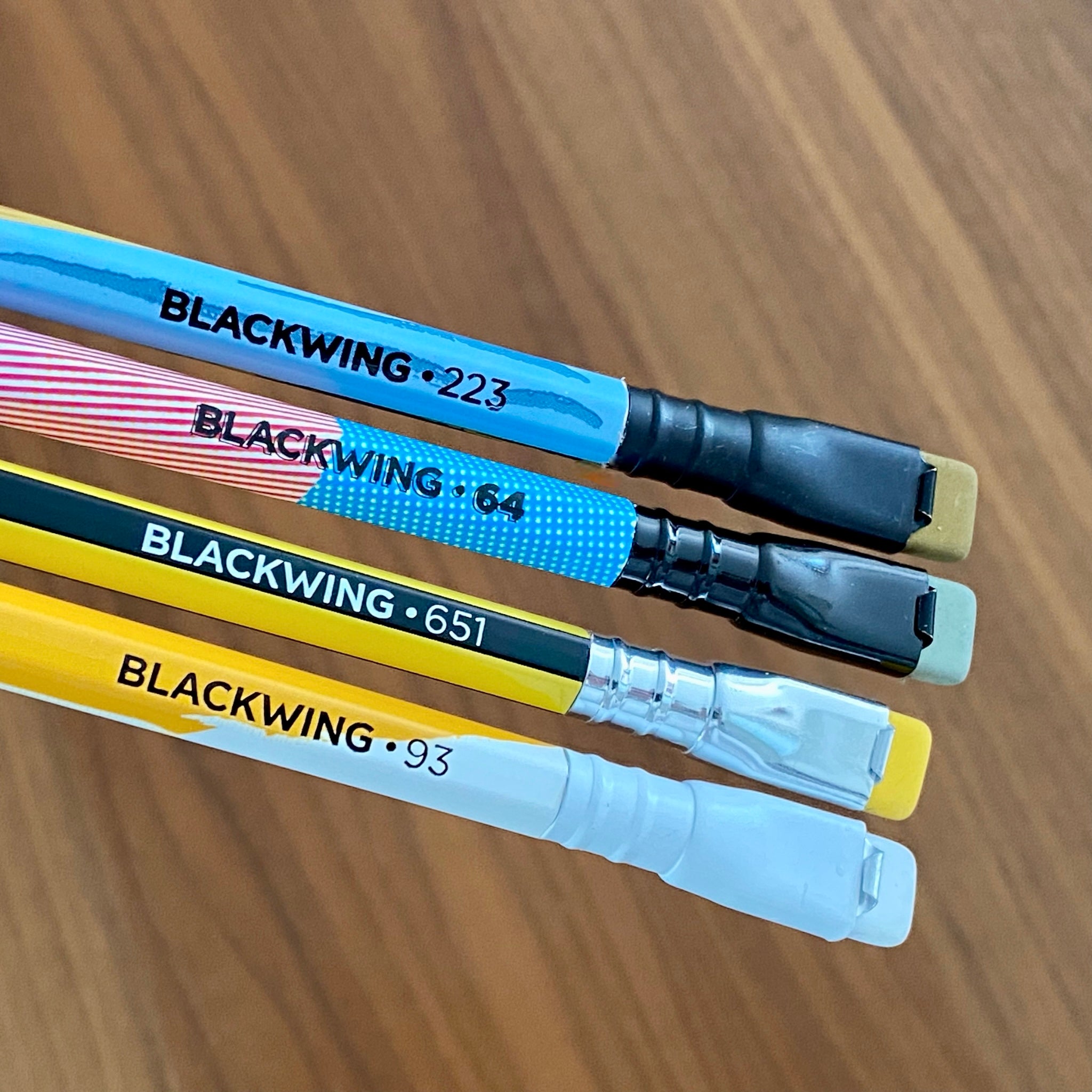 Lápices Blackwing año 2021 (4 lápices). Palomino