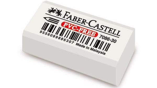 Goma de Borrar PVC-free. Faber-Castell - Black Sheep Handmade