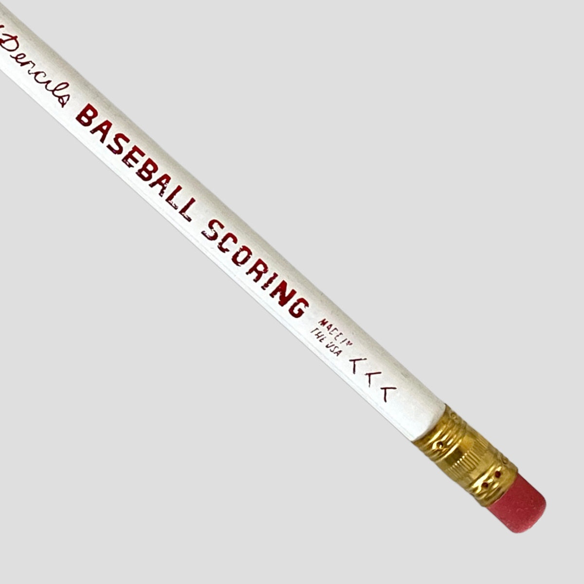 Lápiz Baseball Scoring. Edción CW Pencil. General Pencil Company