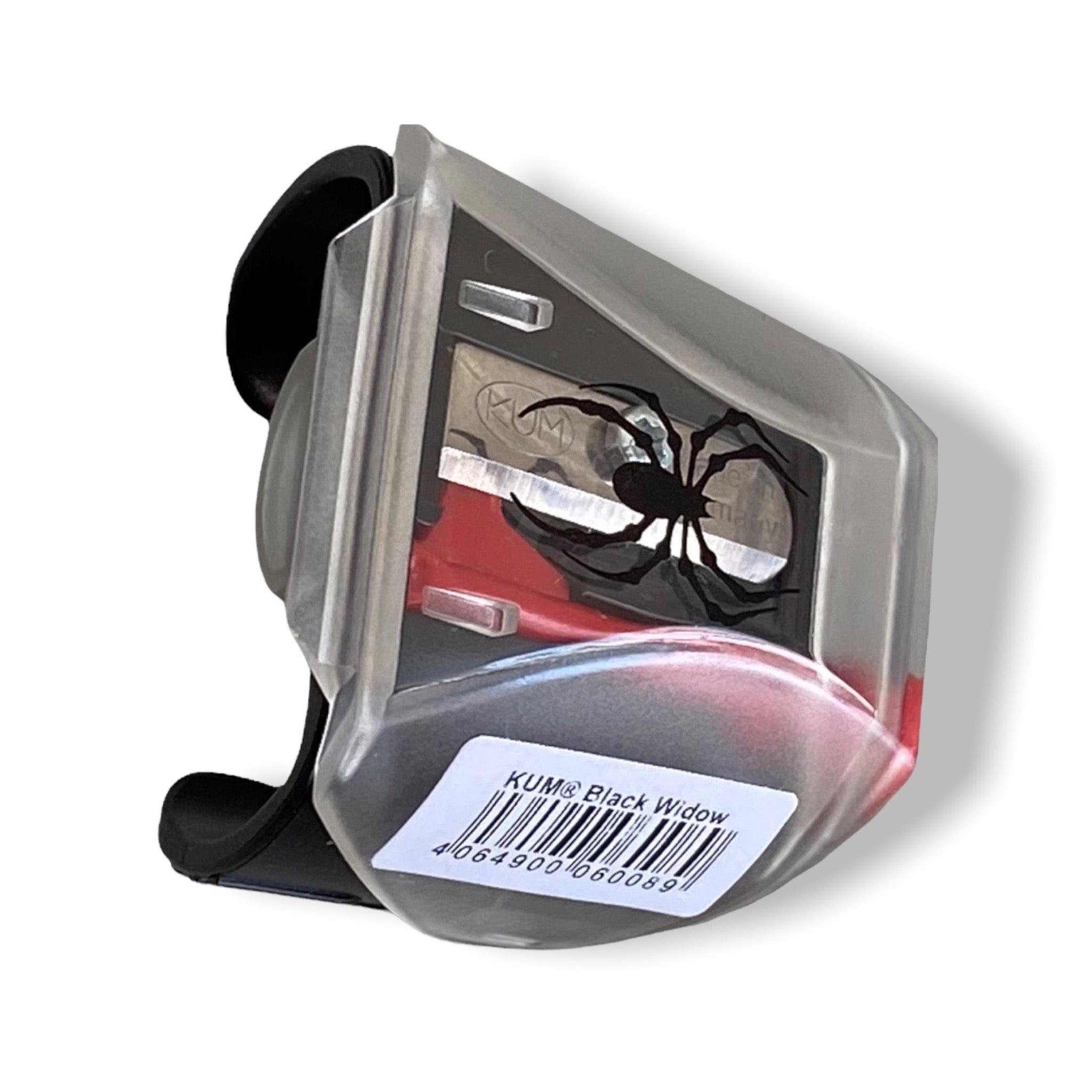 Sacapuntas Black Widow. Kum