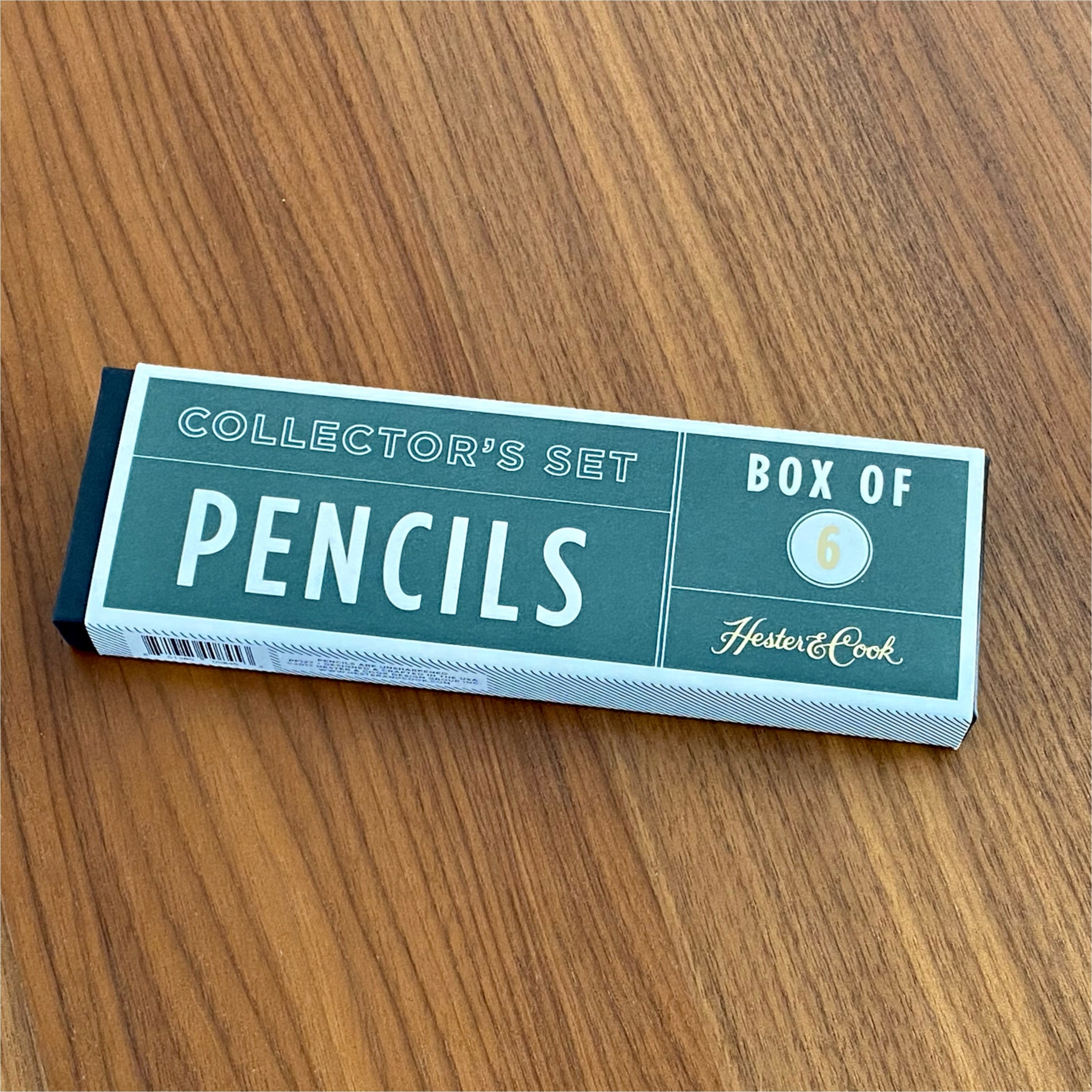 Set de lápices Coleccionista. Hester & Cook.