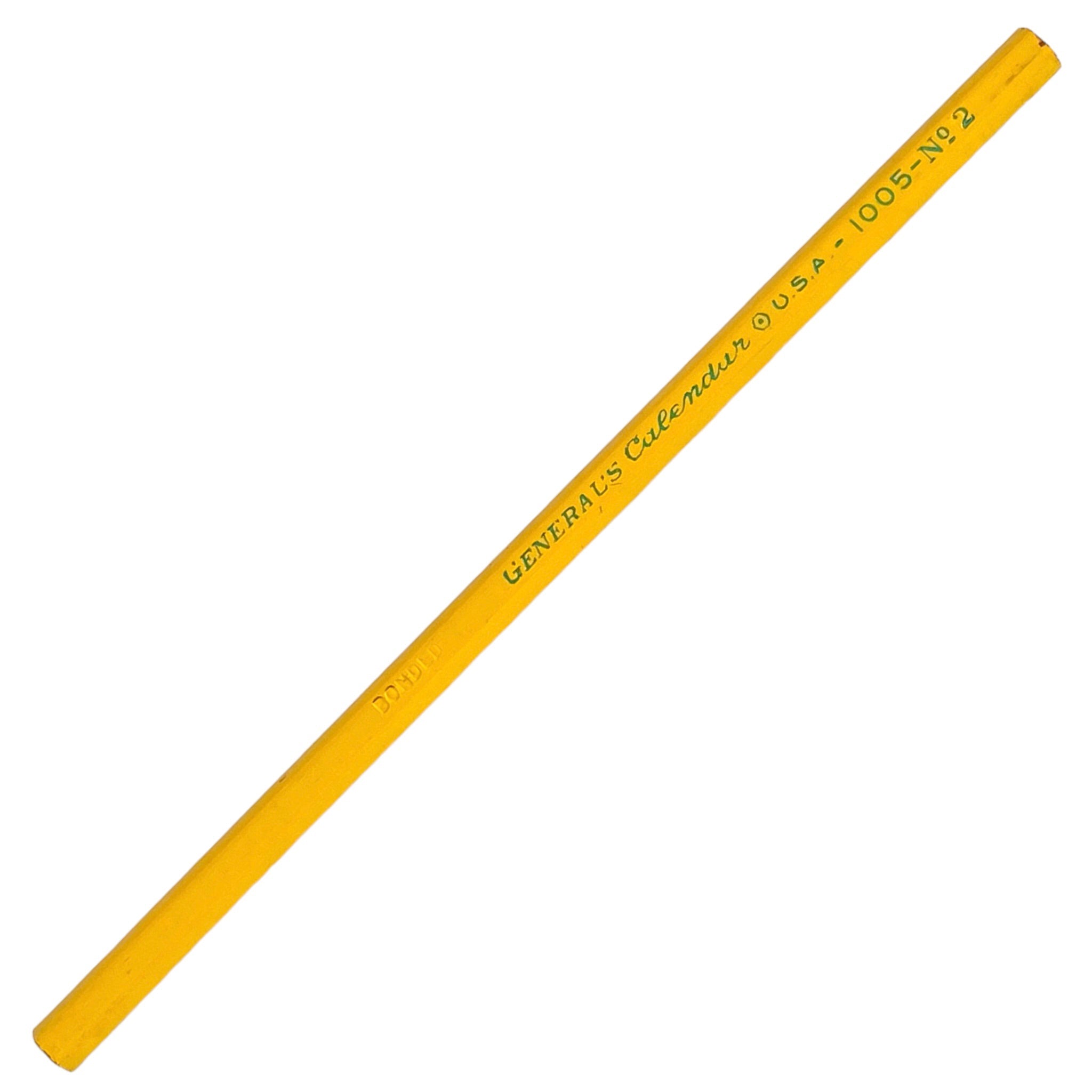 Lápiz Calendar 1005 Nº2. General Pencil Company