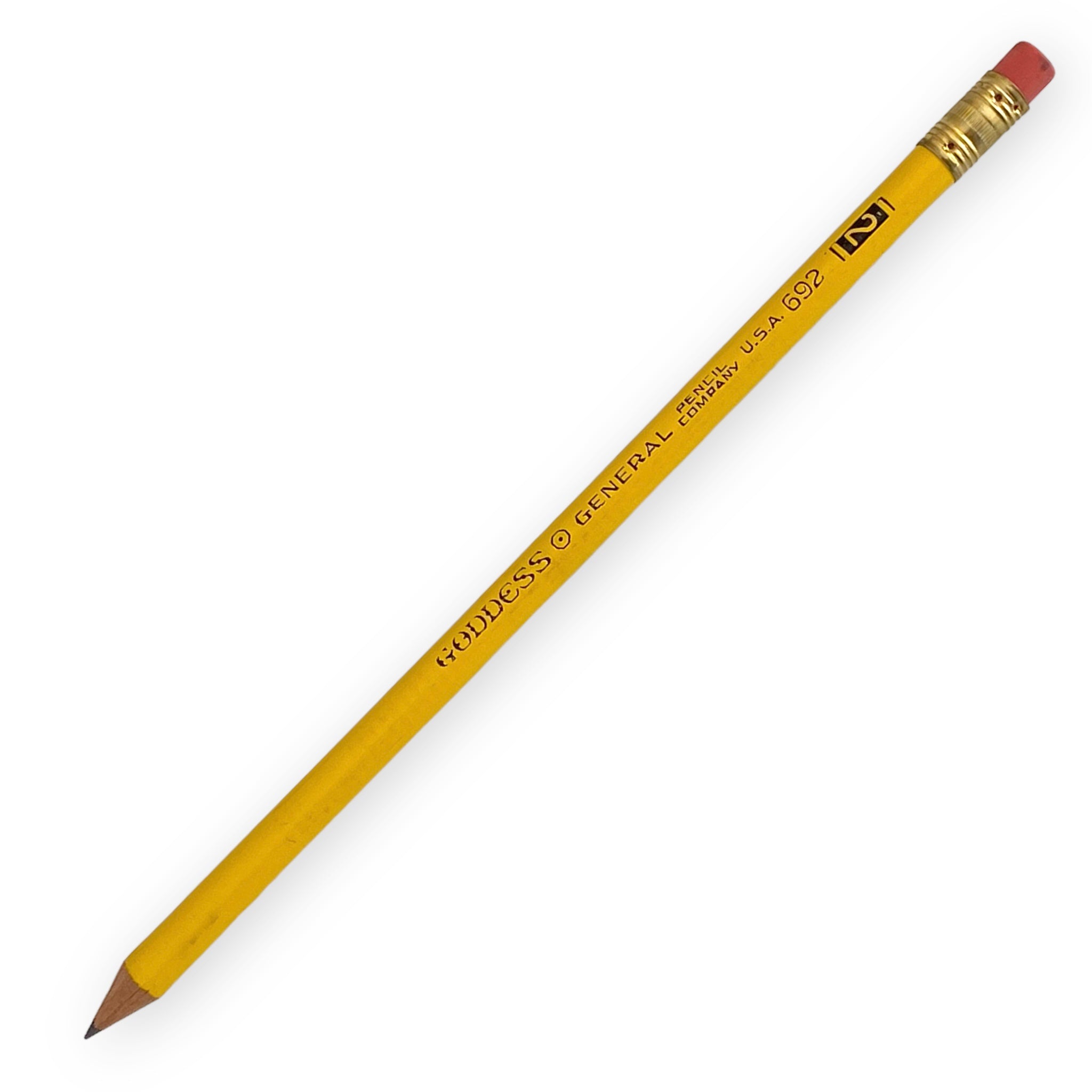 Lápiz Goddess 692 #2. General Pencil Company