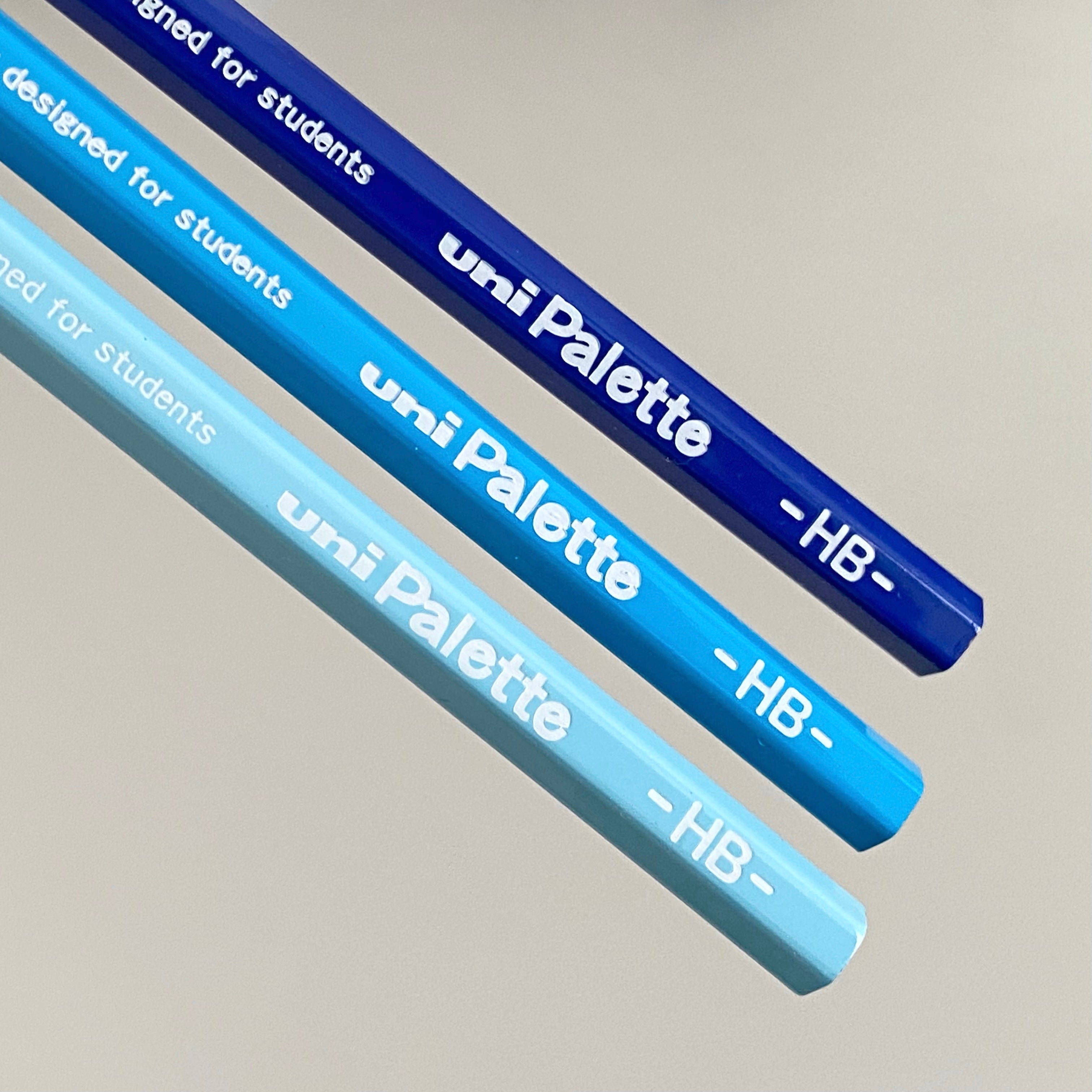 Lápiz Uni Palette Azul Pastel. HB. Mitsubishi