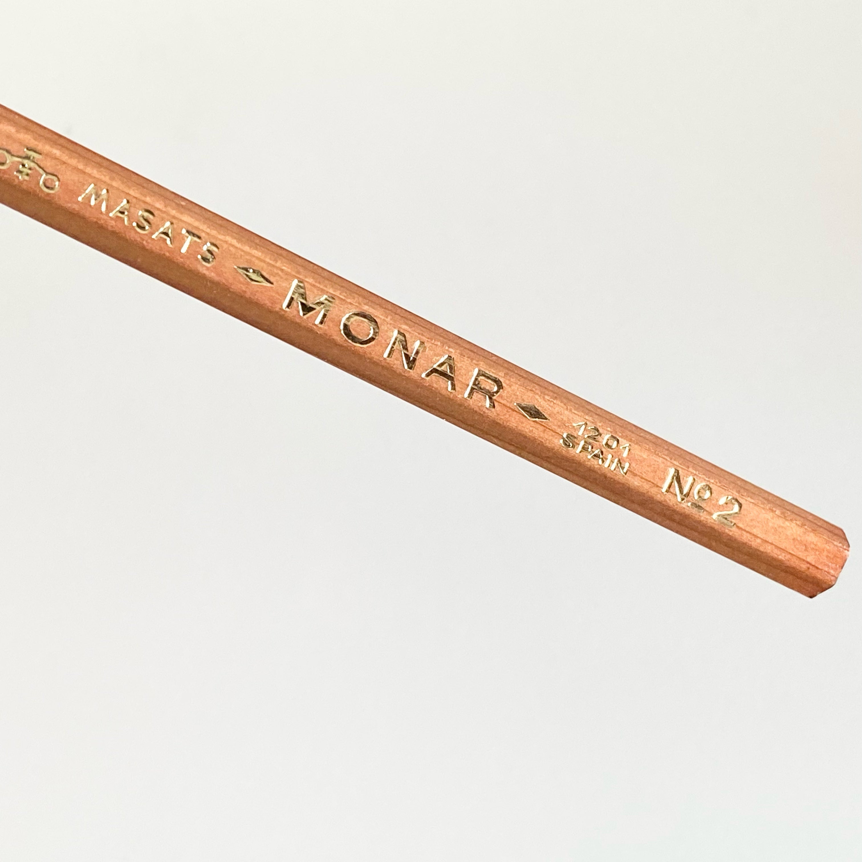 Lápiz Monar 1201 nº2. Vintage. Masats