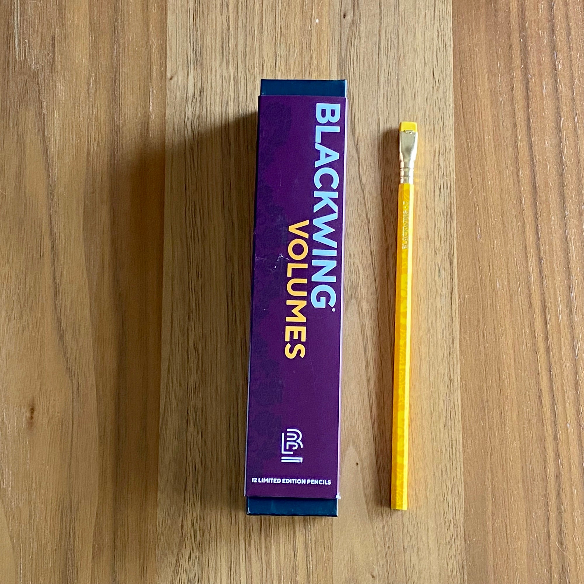 Lápiz Blackwing Vol.3 + caja original. Ravi Shankar (1 lápiz)