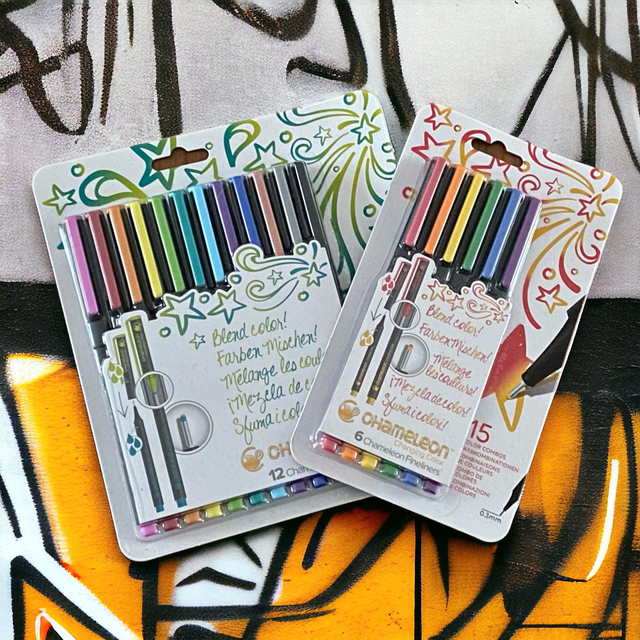 Rotuladores Fineliners. Chameleon