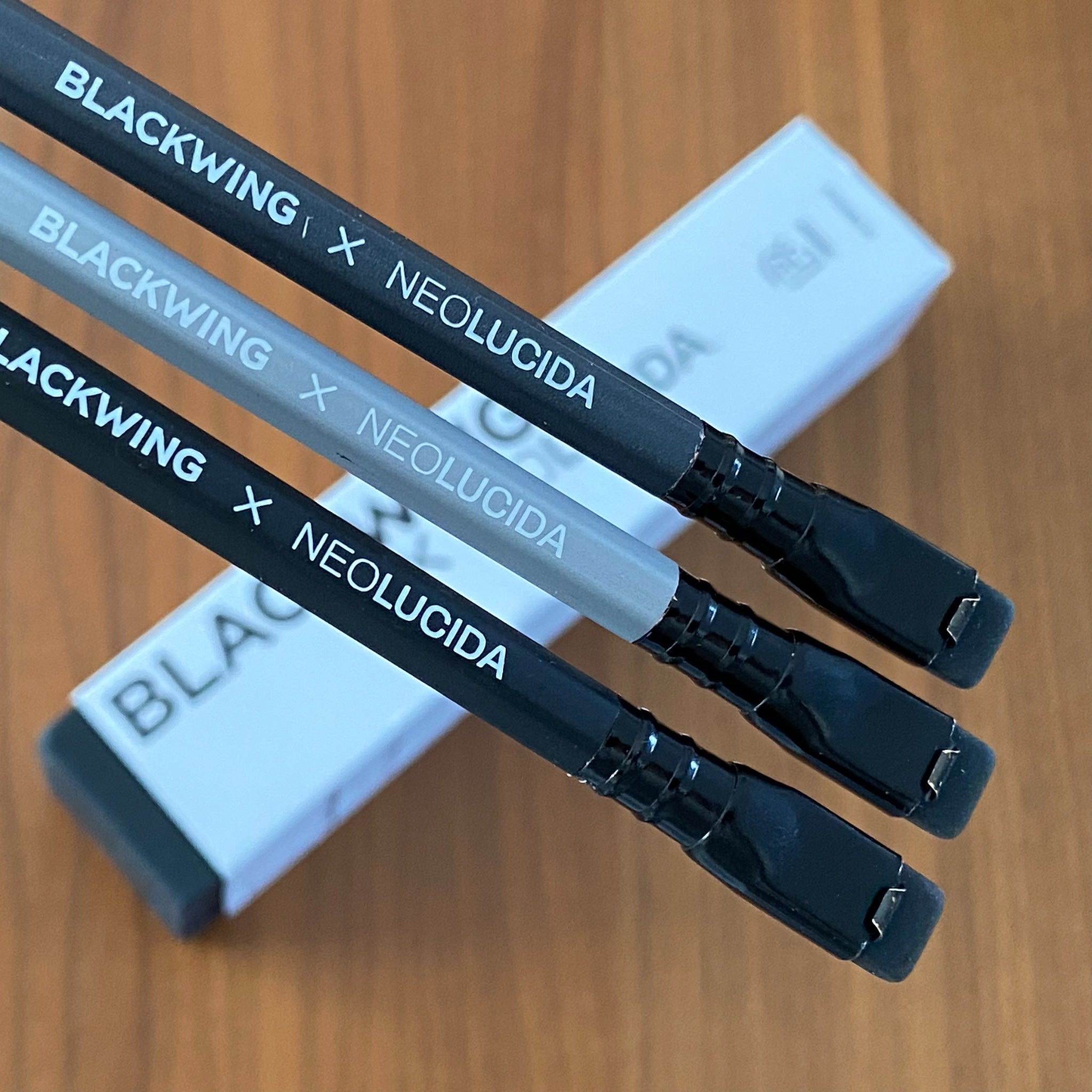 Lápices Blackwing x NeoLucida + caja original (3 lápices)