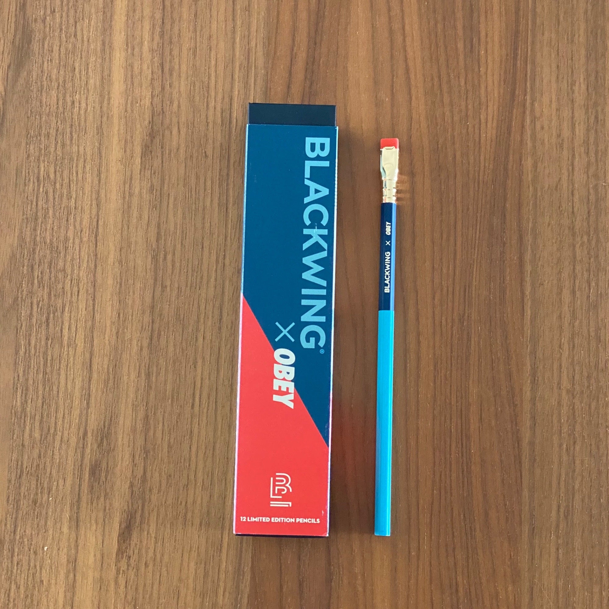 Lápiz Blackwing x Obey + caja original (1 lápiz)
