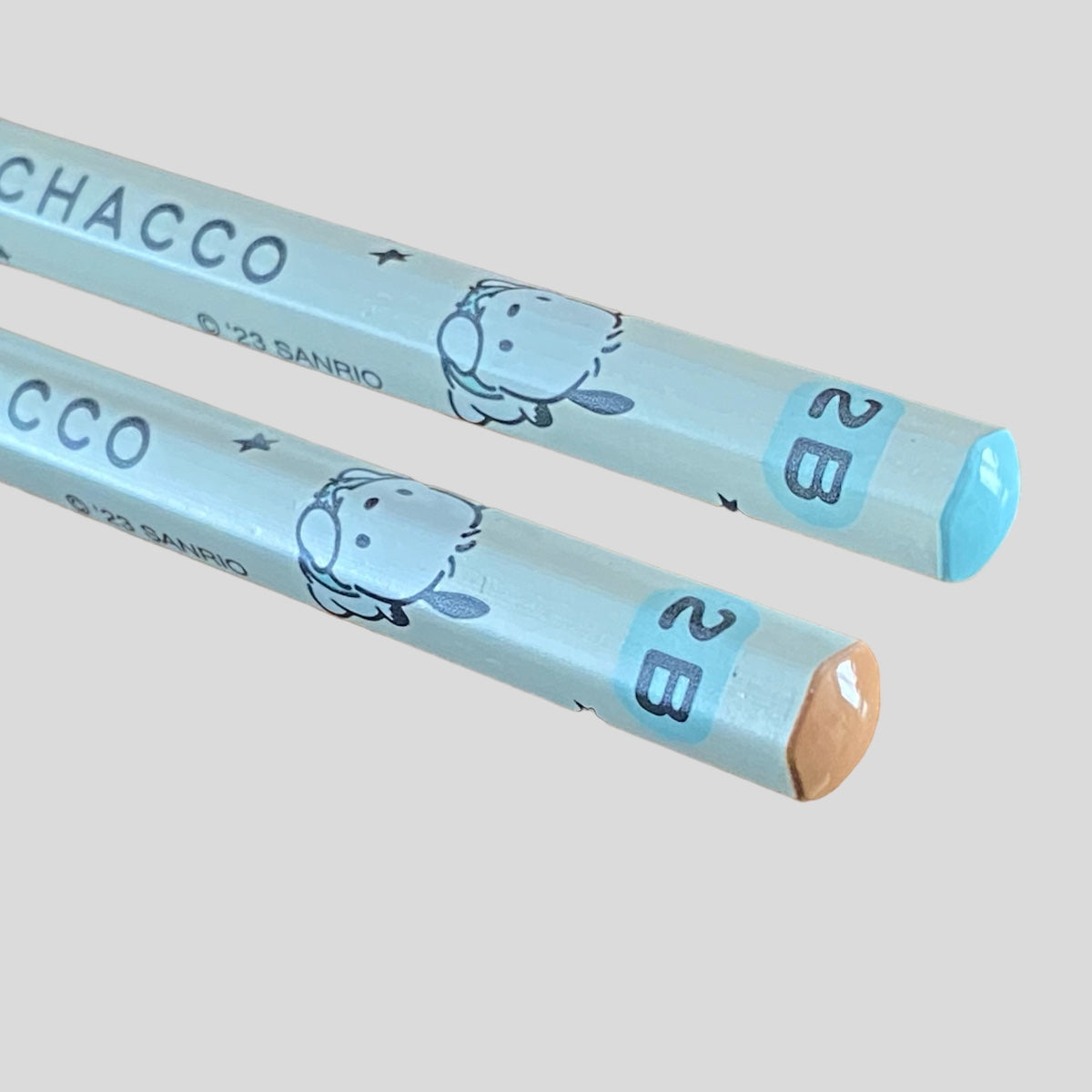 Lápiz Sanrio Pochacco. 2B (2 lápices). Mitsubishi