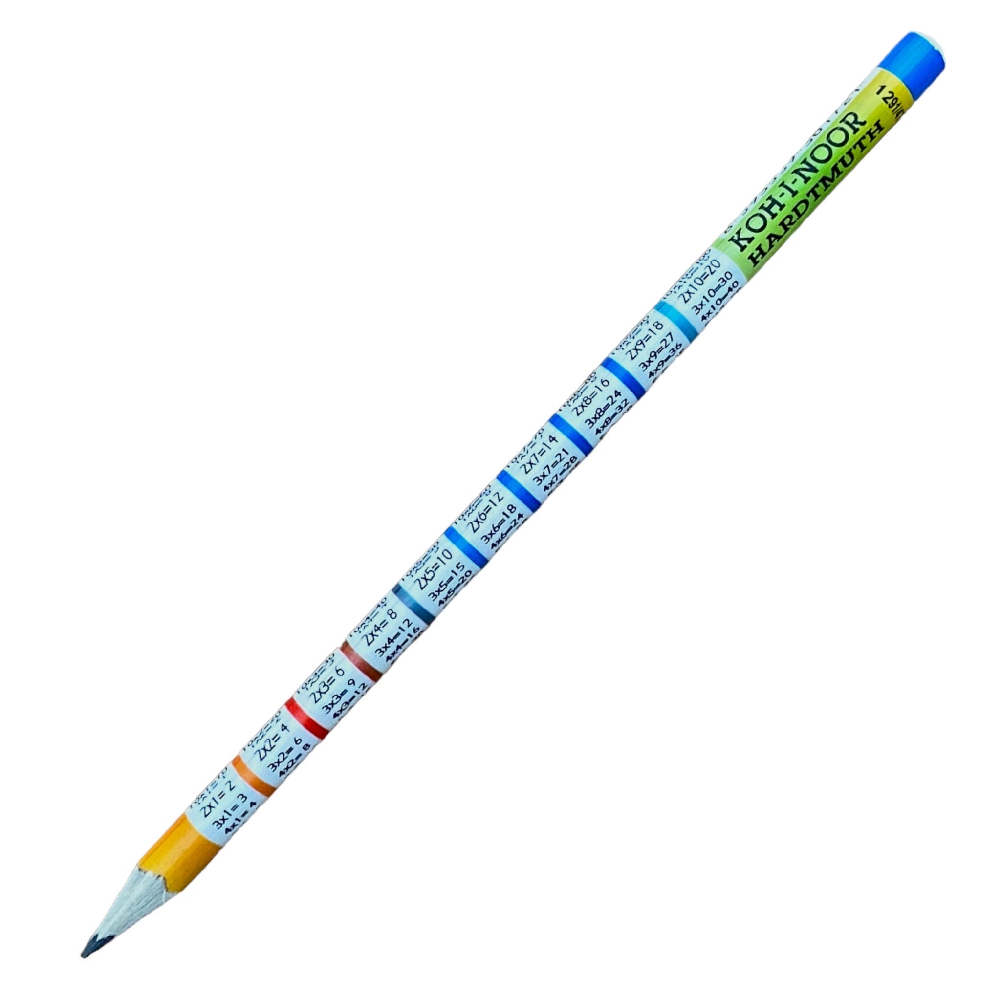 Lápiz Triangular 1291 Tabla de Multiplicar.HB. Koh-I-Noor