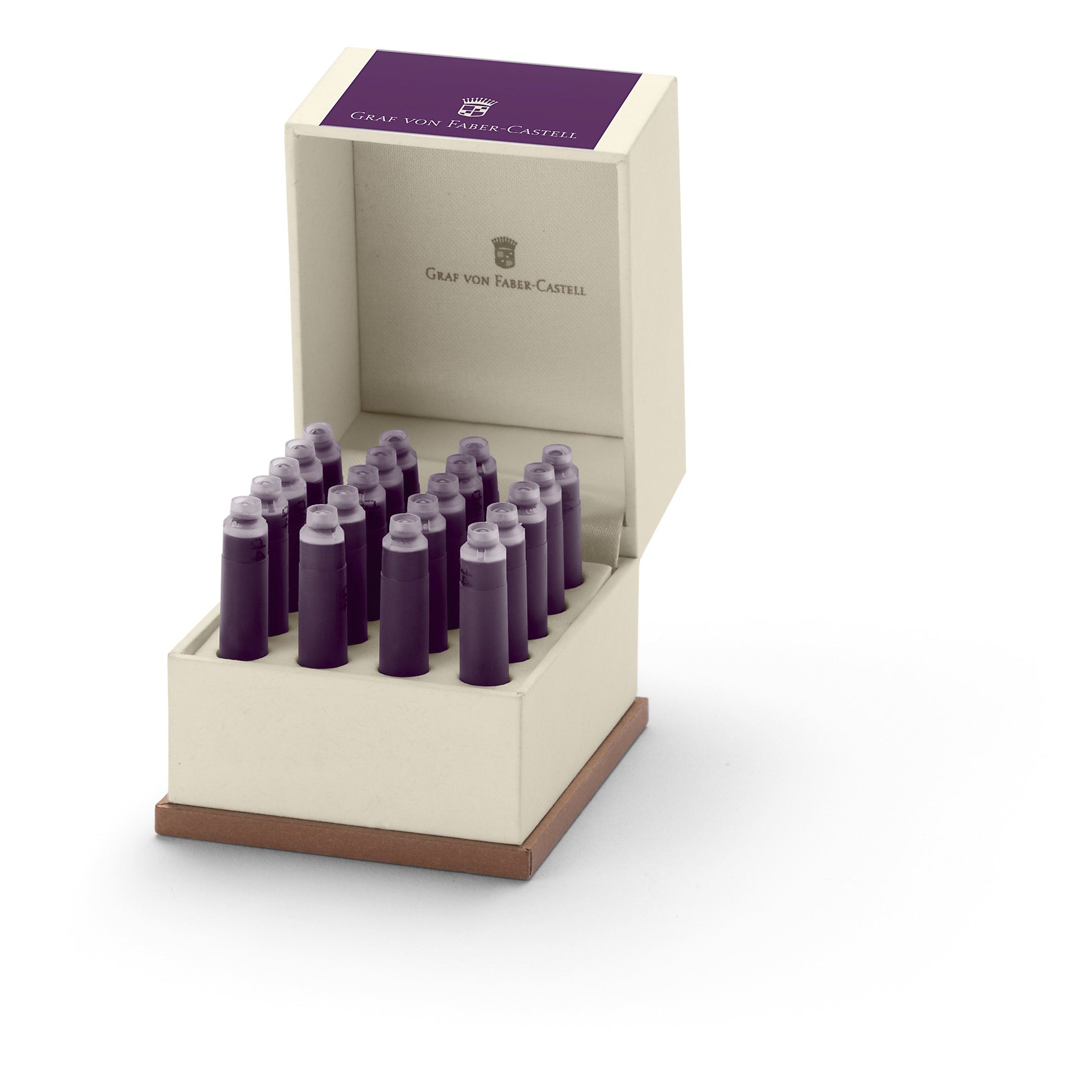Estuche 20 cartuchos Tinta. Violet Blue. Graf Von Faber-Castell - Black Sheep Handmade