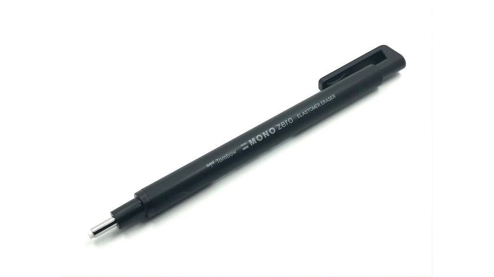 Goma de borrar redonda Mono Zero. Tombow - Black Sheep Handmade