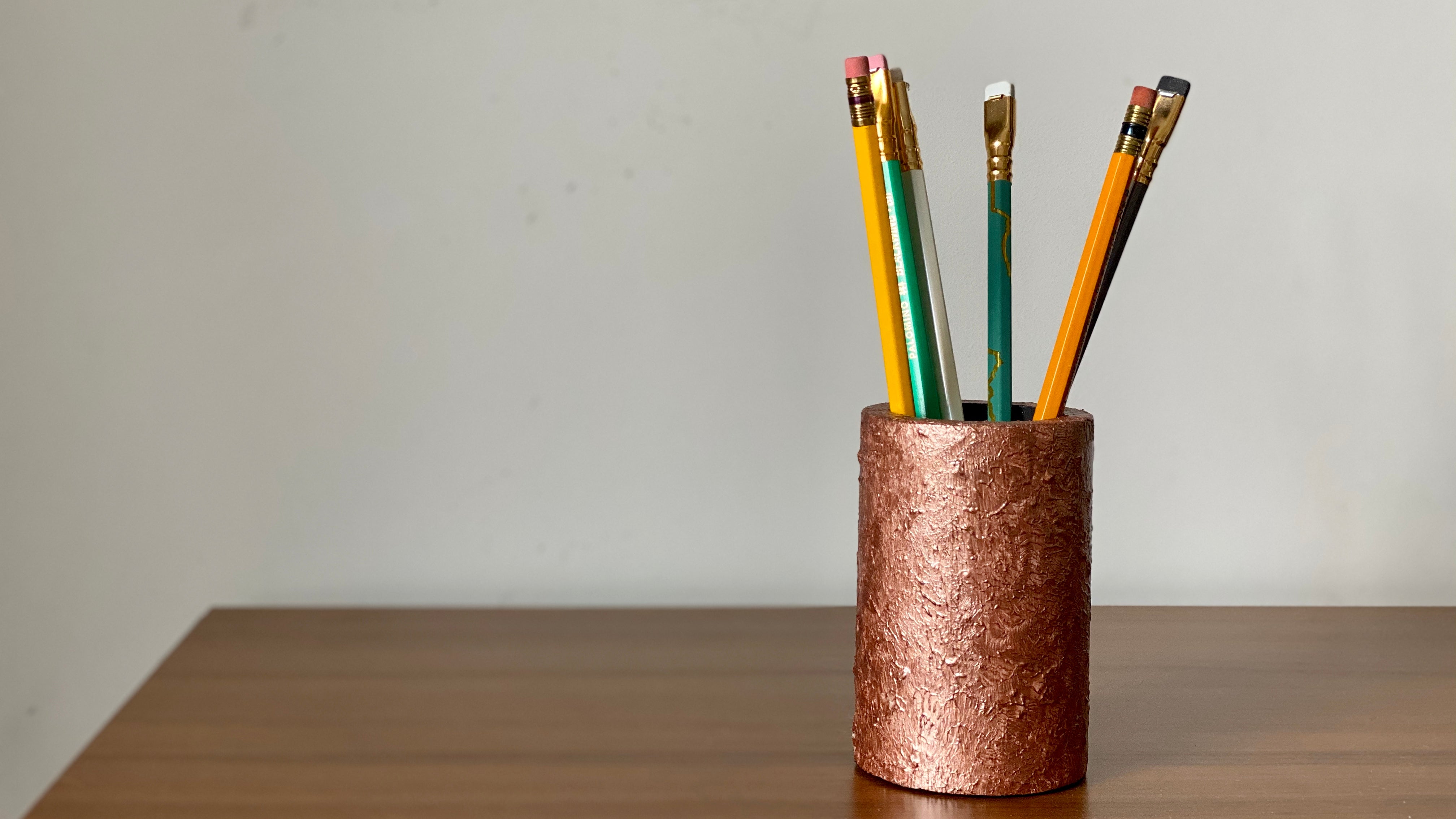 Bote para lápices. Colección Metal Antiguo. Black Sheep Handmade