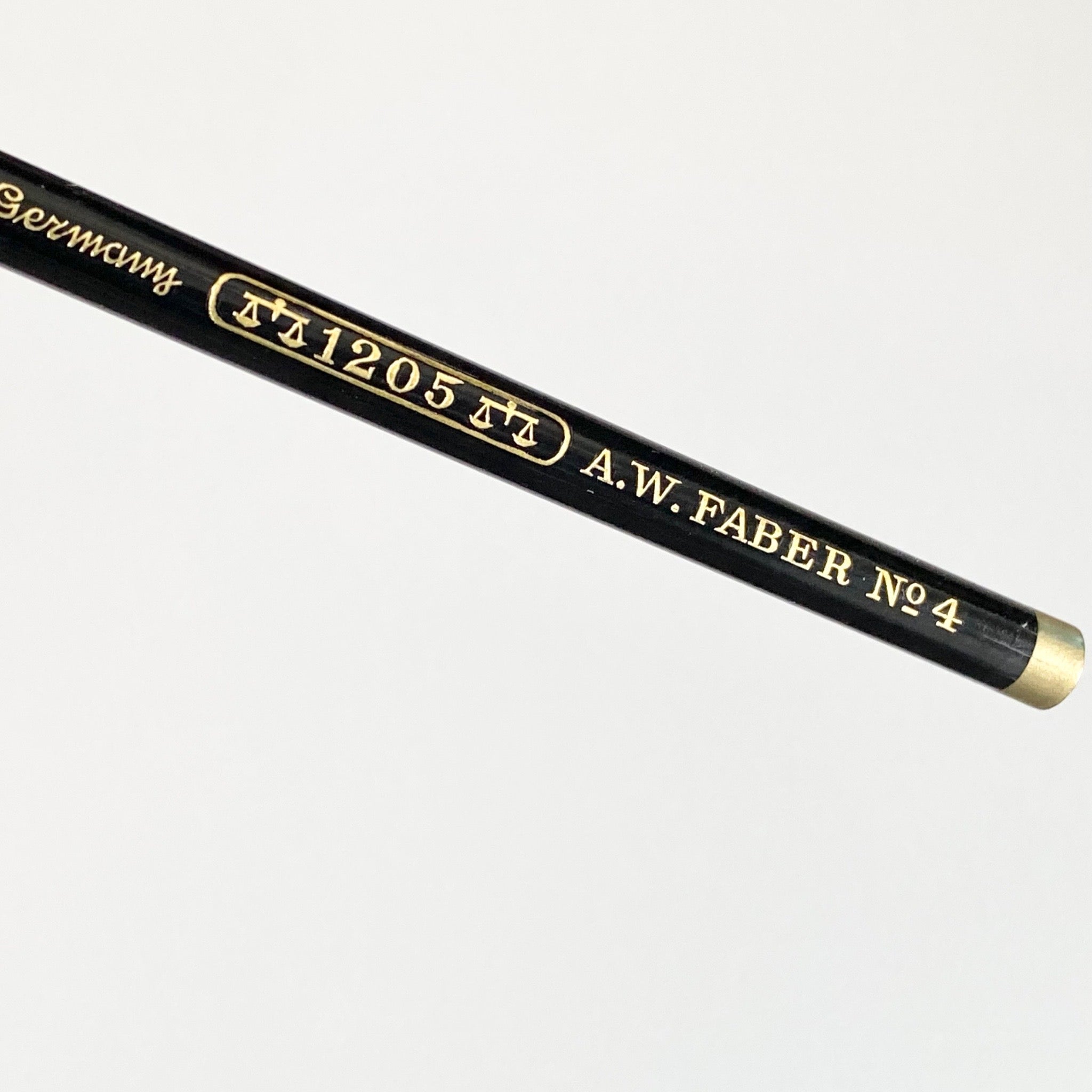 Lápiz A.W. Faber 1205. nº4. Vintage. Feber-Castell