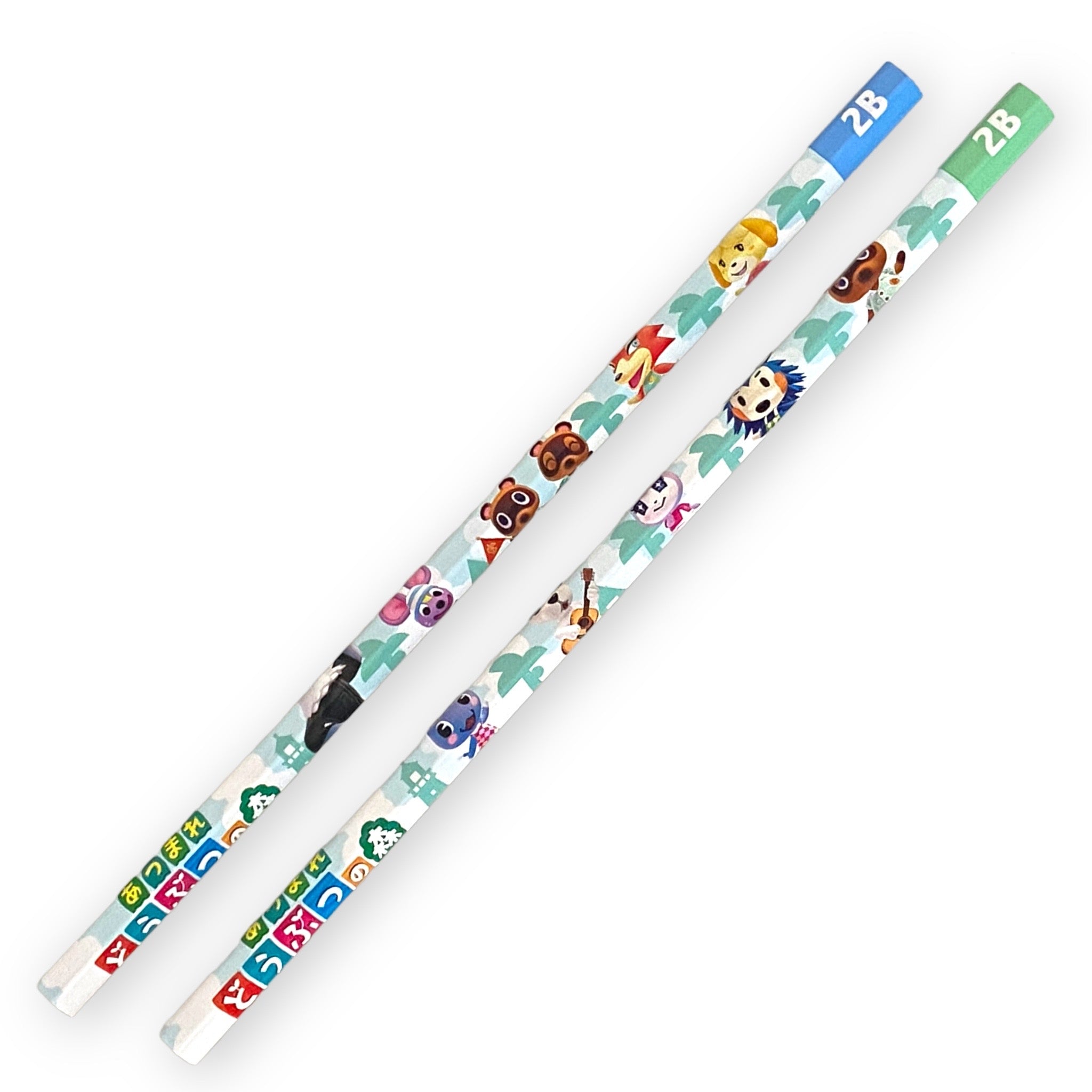 Lápiz Animal Crossing. 2B (2 lápices). Mitsubishi