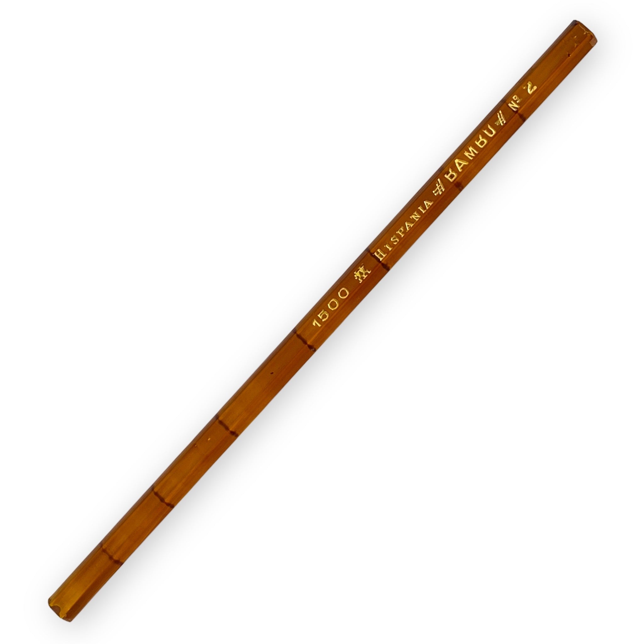 Lápiz Bambu 1500 nº2. Vintage. Hispania.