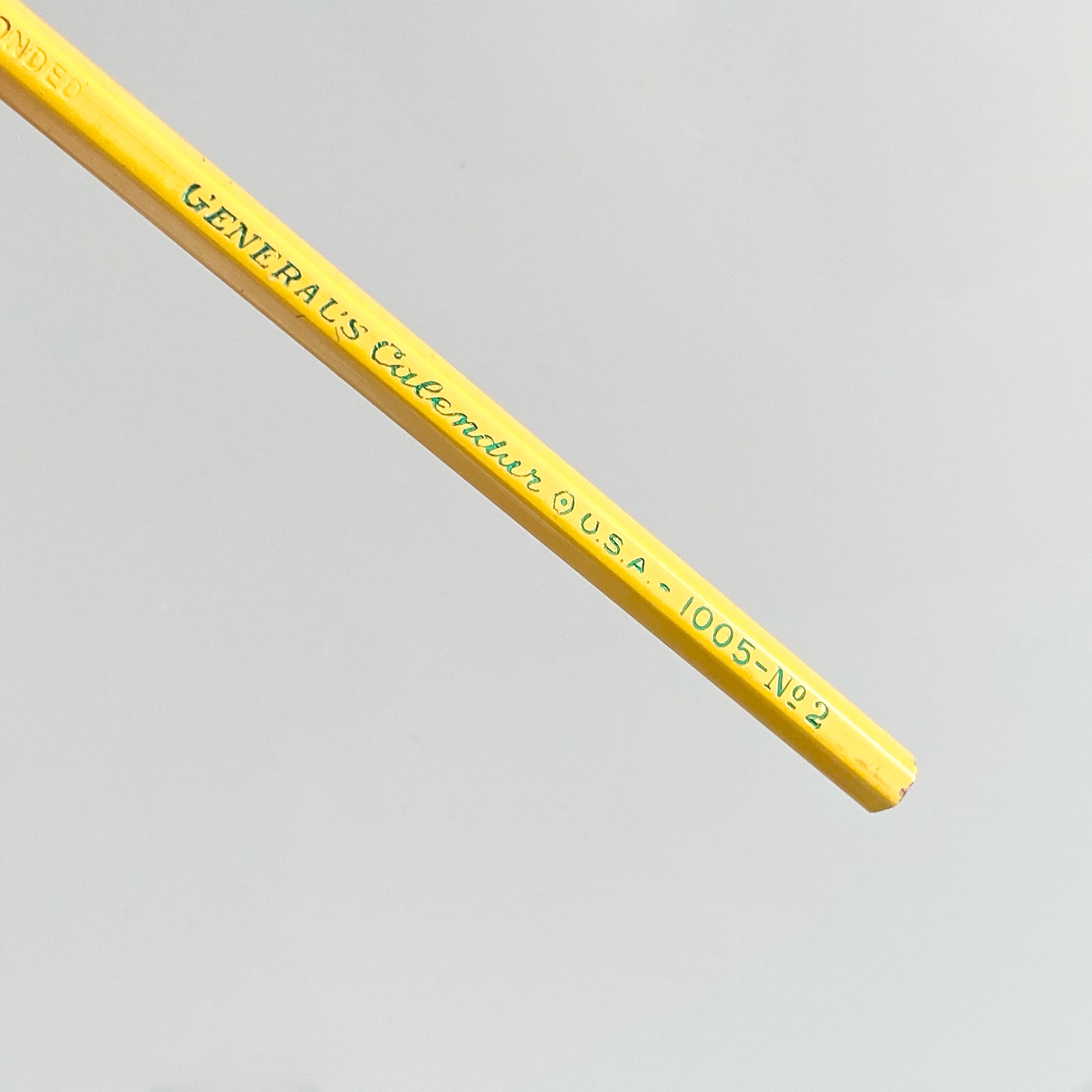 Lápiz Calendar 1005 Nº2. General Pencil Company