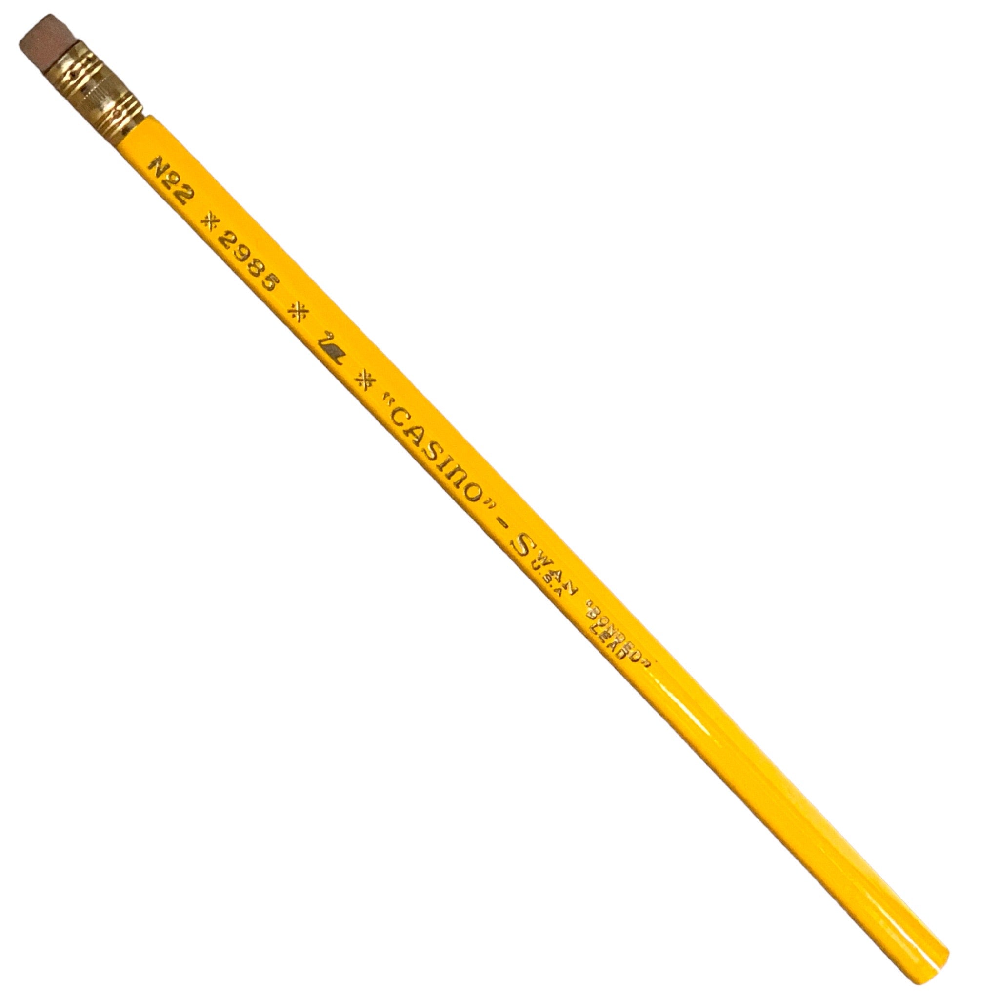 Lápiz Casino 2985 Nº2. Vintage. Schwan Bleistift Fabrik