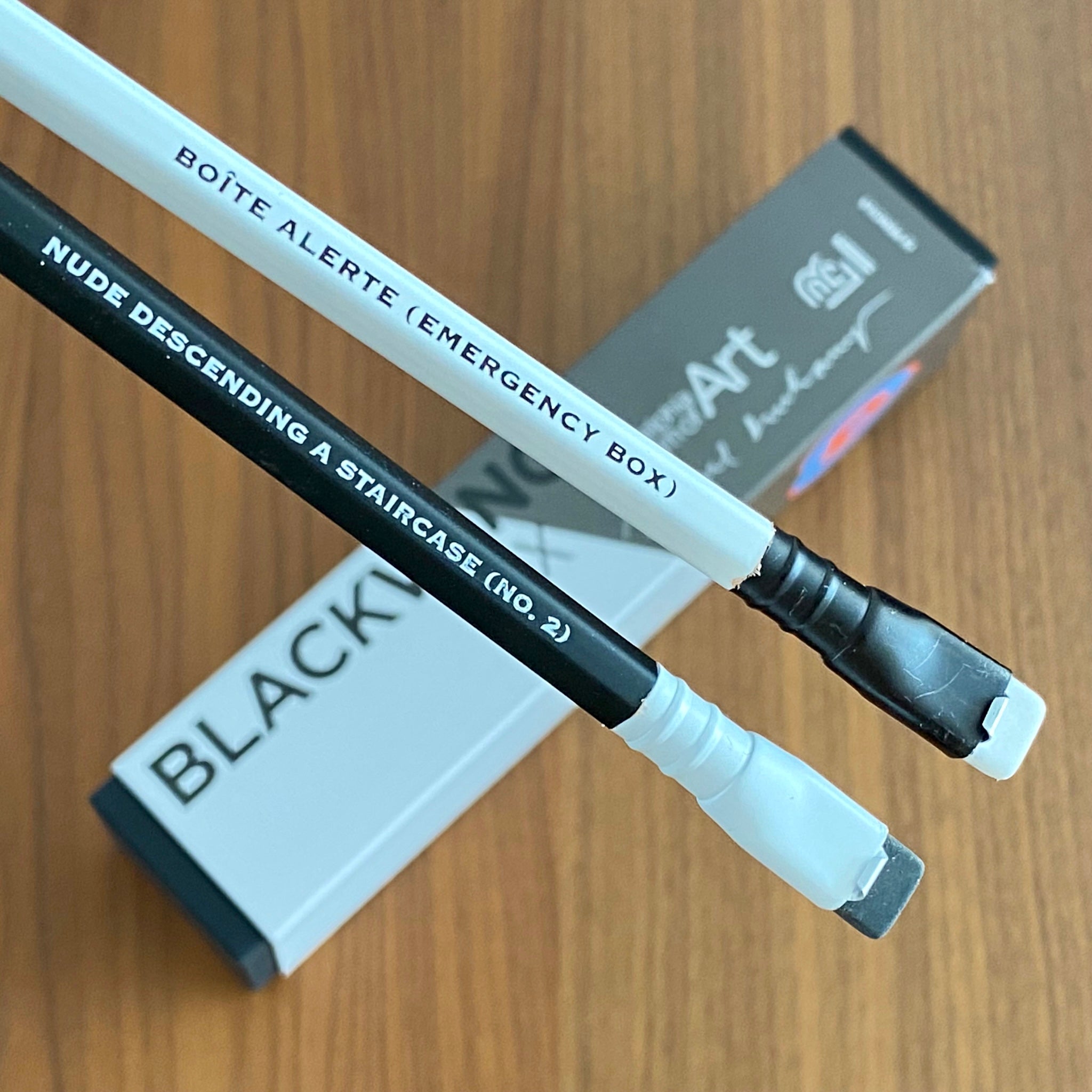 Lápiz Blackwing x PMA Marcel Duchamp 2023 (2 lápices)