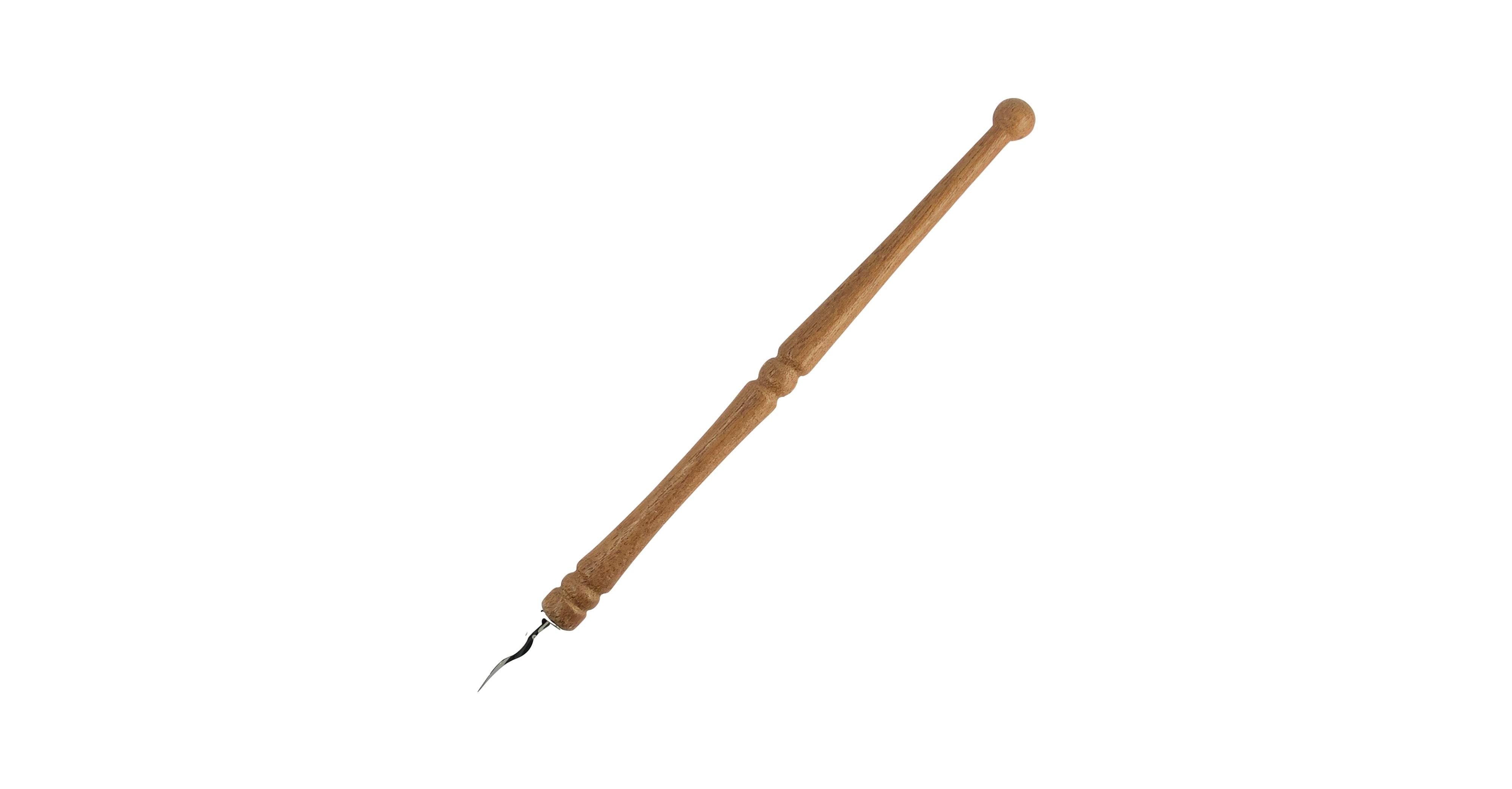 Porta Plumillas + Plumilla. Estilo Antiguo. Caoba. e+m