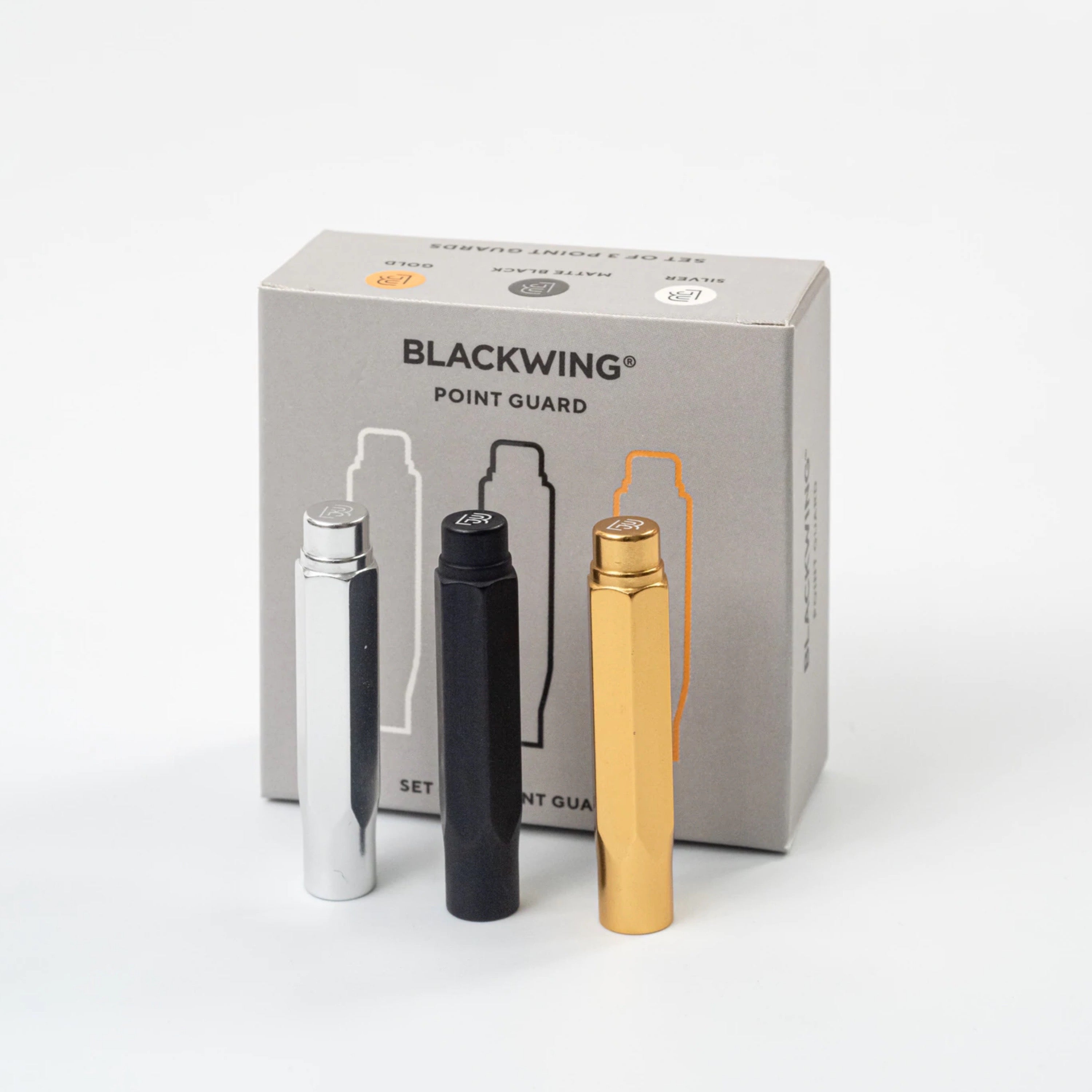 Caja con 3 Guarda Puntas. Blackwing