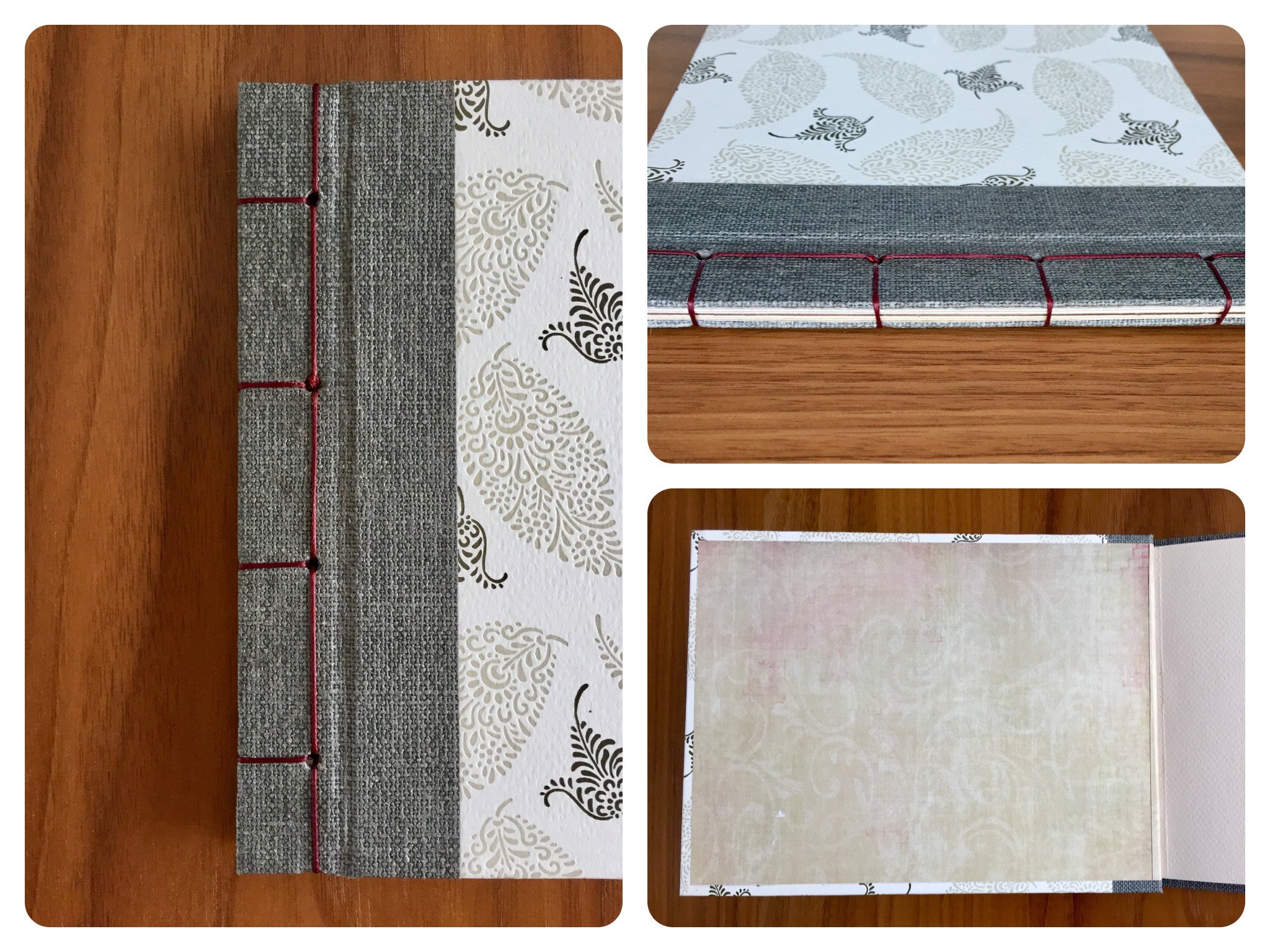 Cuaderno Hojas de Palma - Black Sheep Handmade