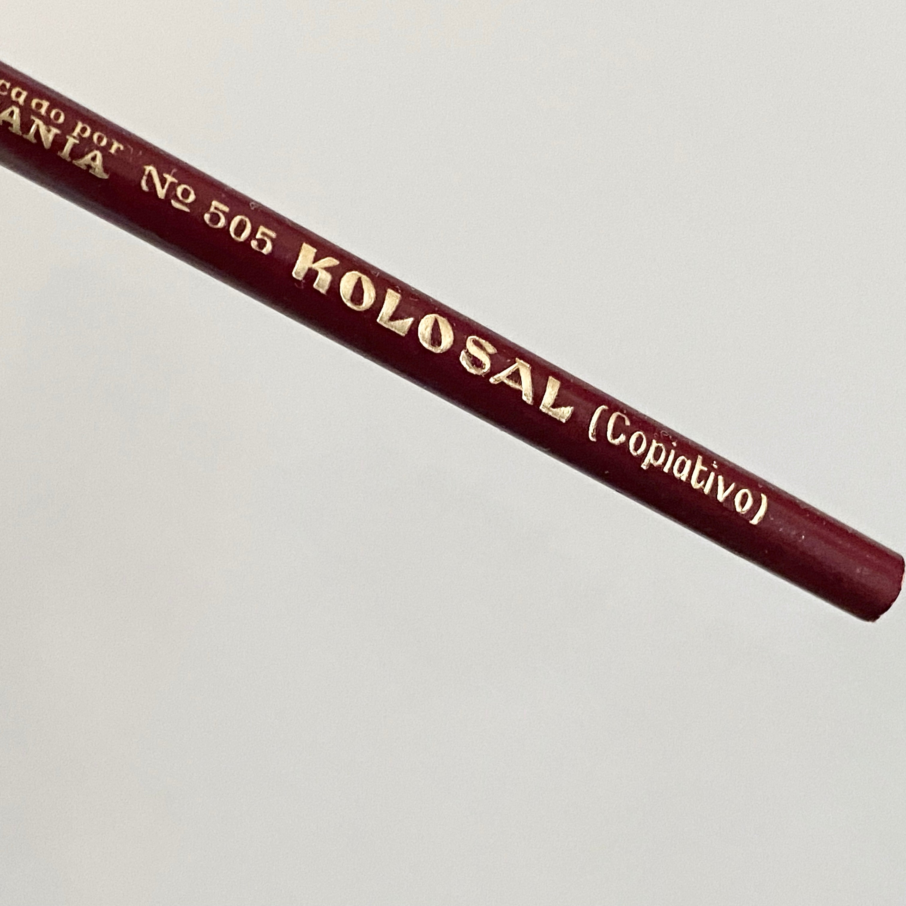 Lápiz Kolosal nº 505. Vintage. Hispania