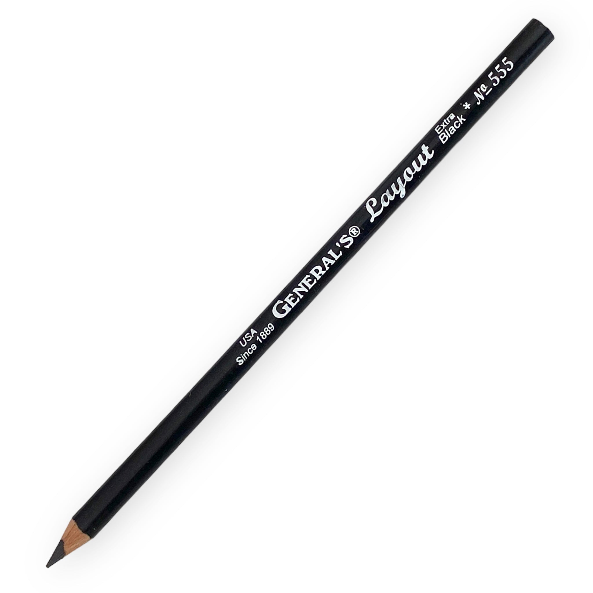 Lápiz Layout 555. General Pencil Company